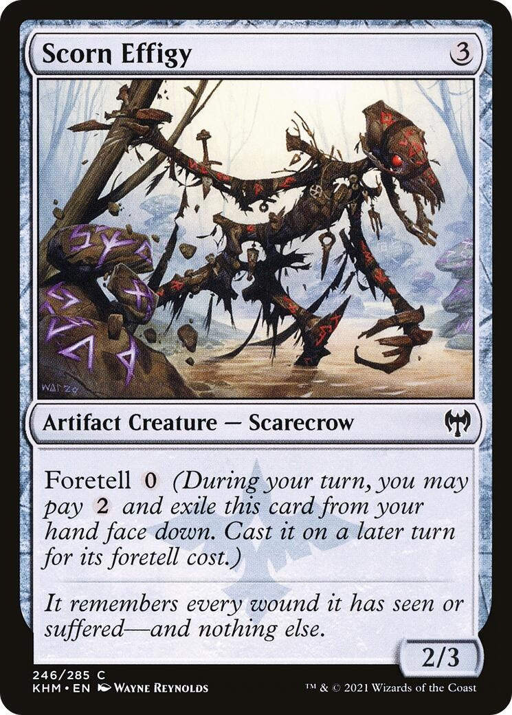 Image for Scorn Effigy (246) (Kaldheim) - Magic: The Gathering