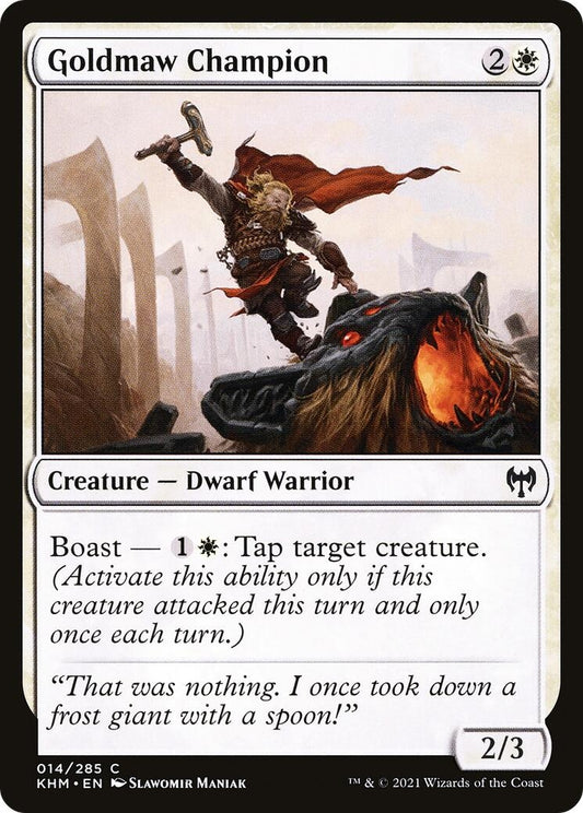 Image for Goldmaw Champion (14) (Kaldheim) - Magic: The Gathering