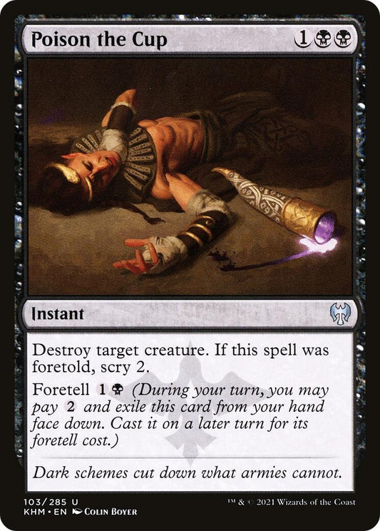 Image for Poison the Cup (103) (Kaldheim) - Magic: The Gathering
