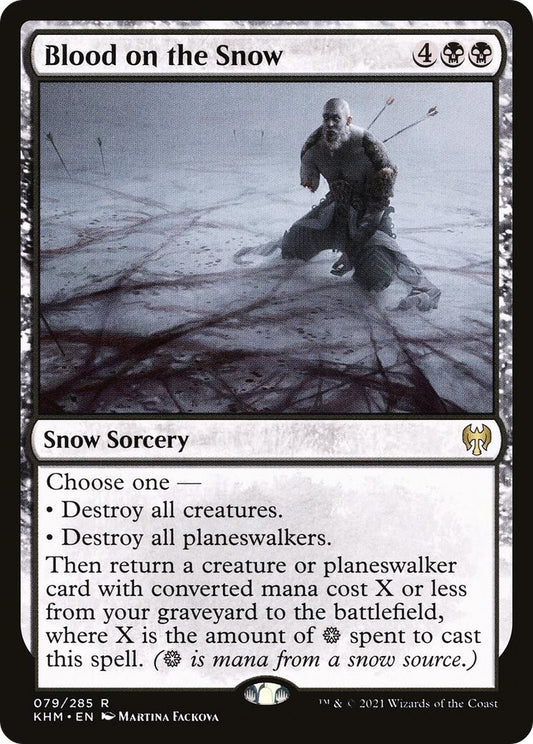 Image for Blood on the Snow (79) (Kaldheim) - Magic: The Gathering