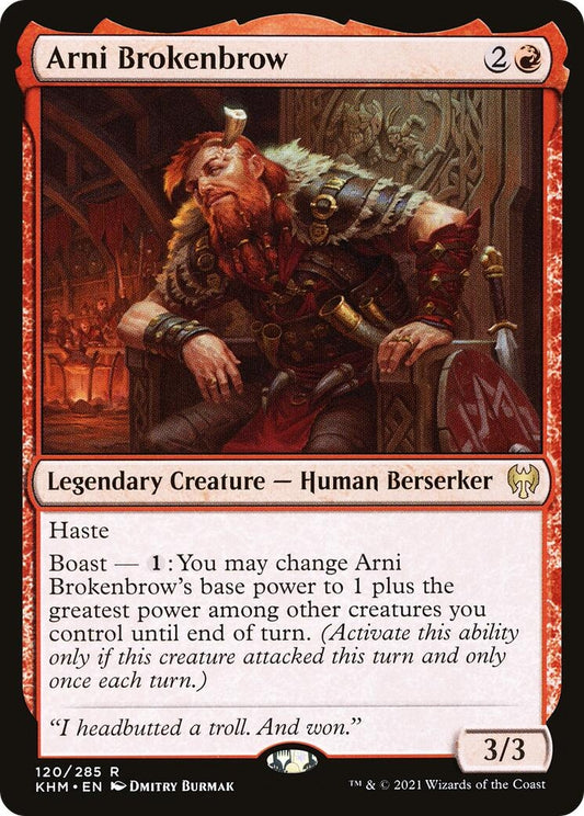 Image for Arni Brokenbrow (120) (Kaldheim) - Magic: The Gathering