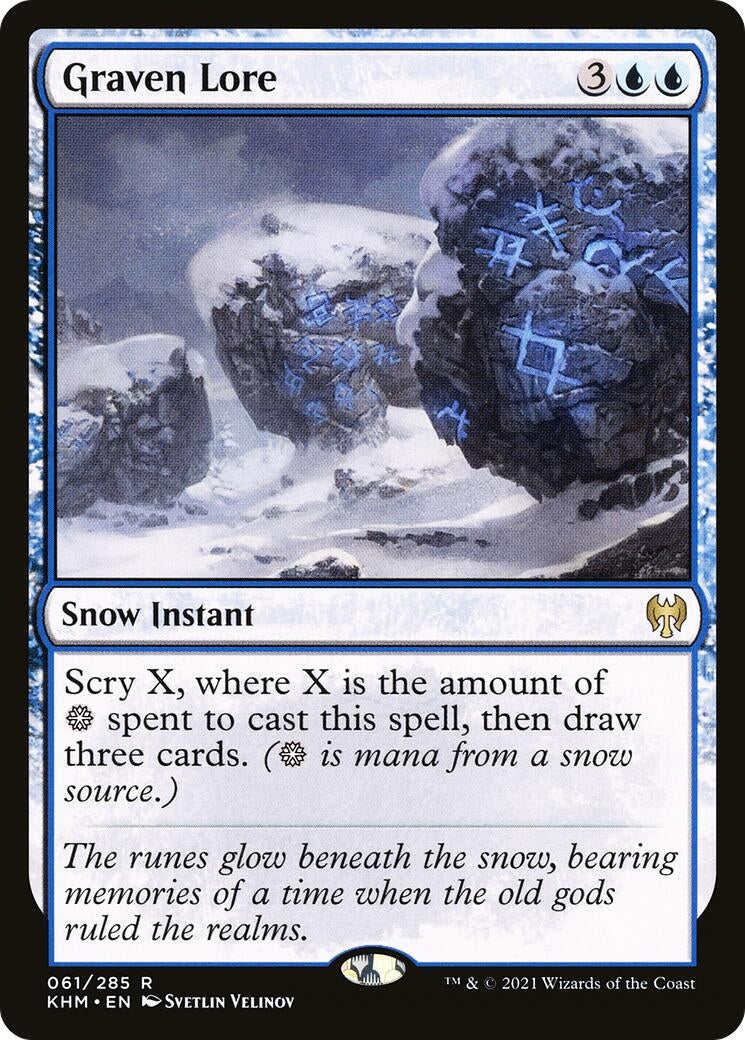Image for Graven Lore (61) (Kaldheim) - Magic: The Gathering