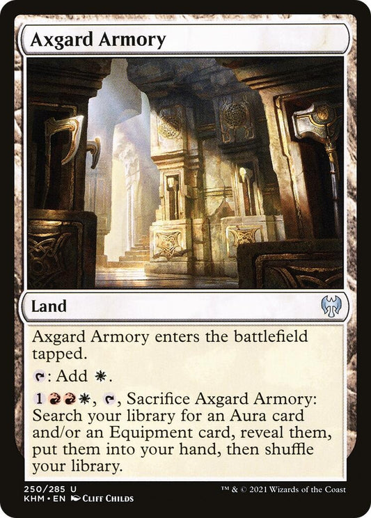 Image for Axgard Armory (250) (Kaldheim) - Magic: The Gathering