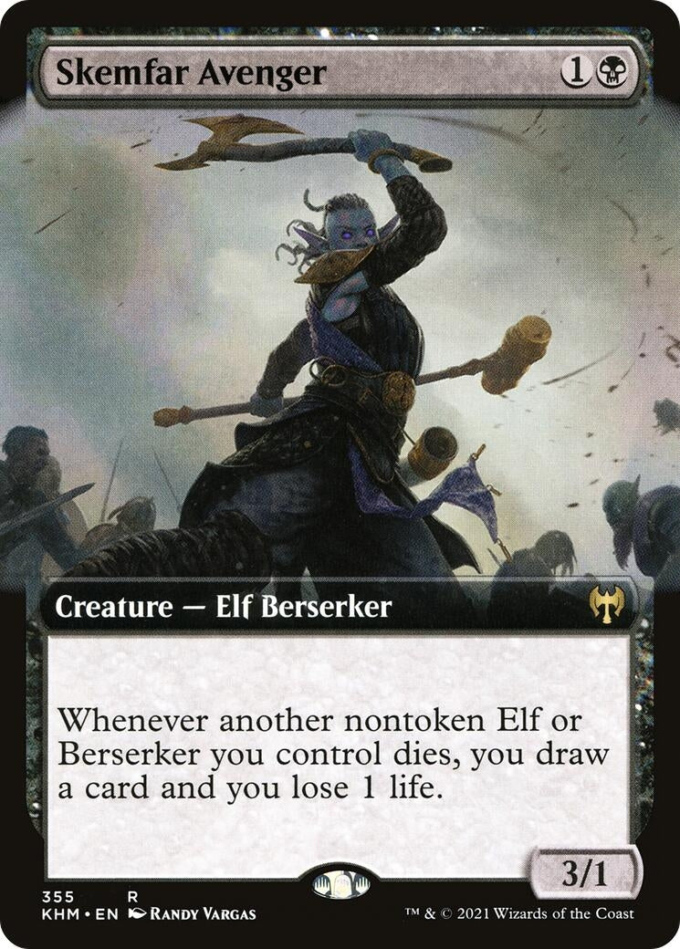 Image for Skemfar Avenger (Extended Art) (355) (Kaldheim) - Magic: The Gathering