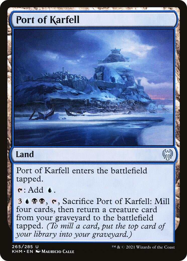 Image for Port of Karfell (265) (Kaldheim) - Magic: The Gathering