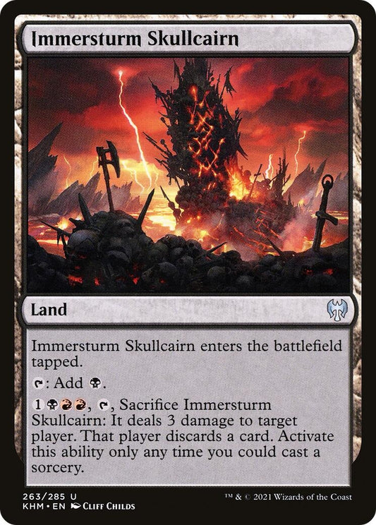 Image for Immersturm Skullcairn (263) (Kaldheim) - Magic: The Gathering