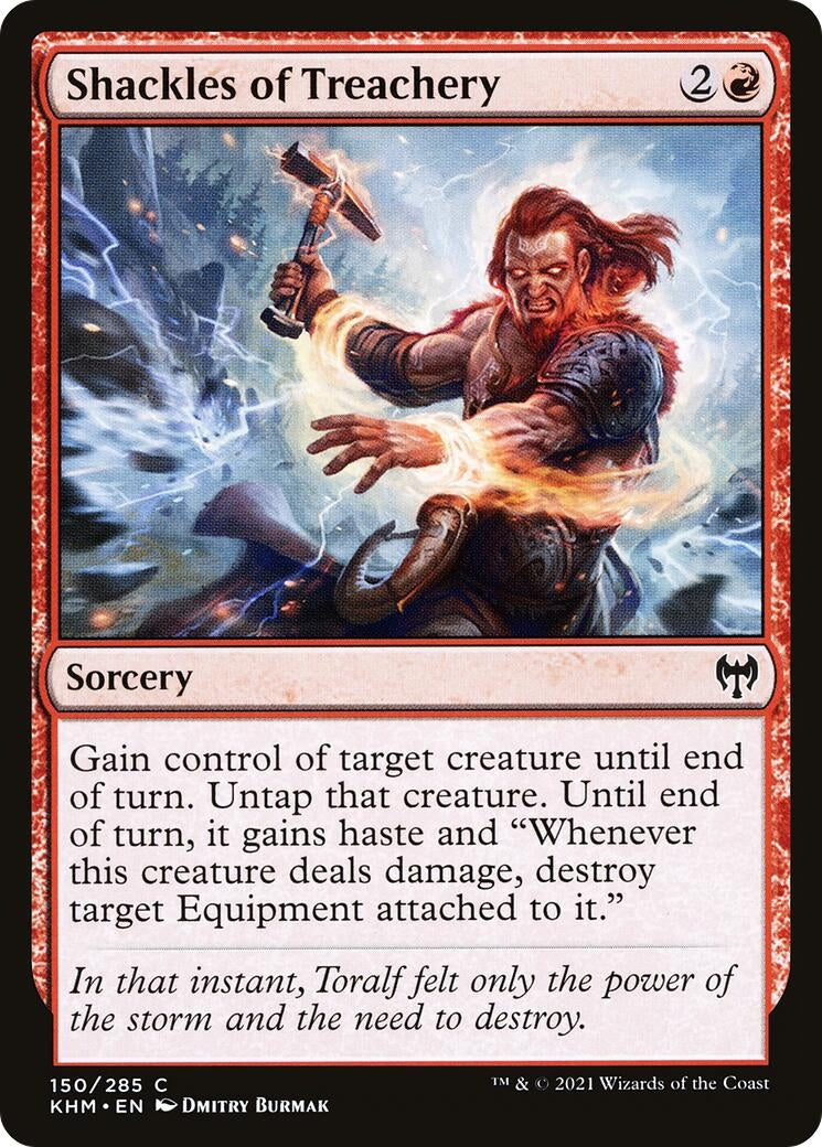 Image for Shackles of Treachery (150) (Kaldheim) - Magic: The Gathering