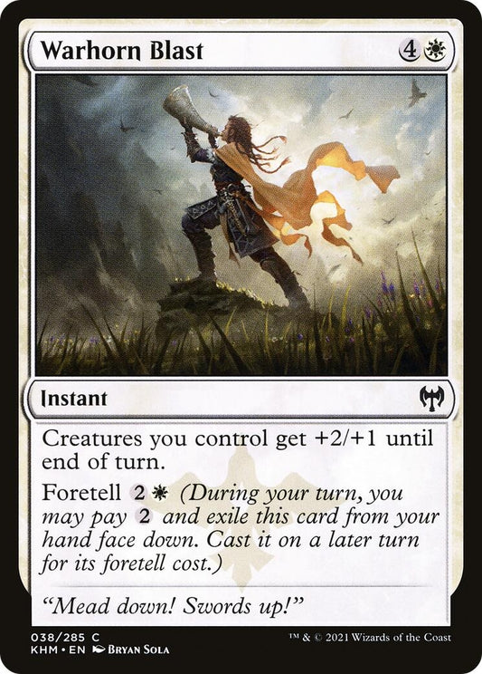 Image for Warhorn Blast (38) (Kaldheim) - Magic: The Gathering