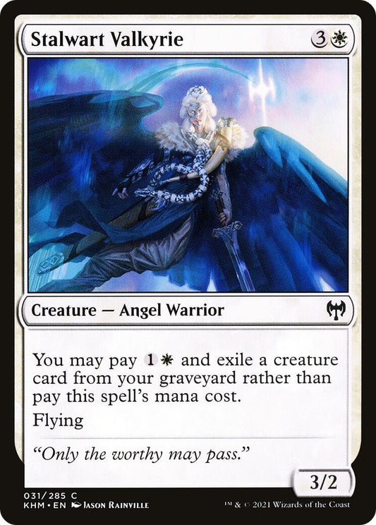 Image for Stalwart Valkyrie (31) (Kaldheim) - Magic: The Gathering