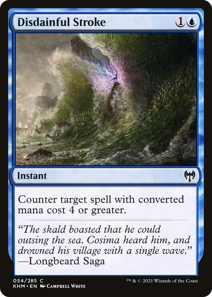 Image for Disdainful Stroke (54) (Kaldheim) - Magic: The Gathering