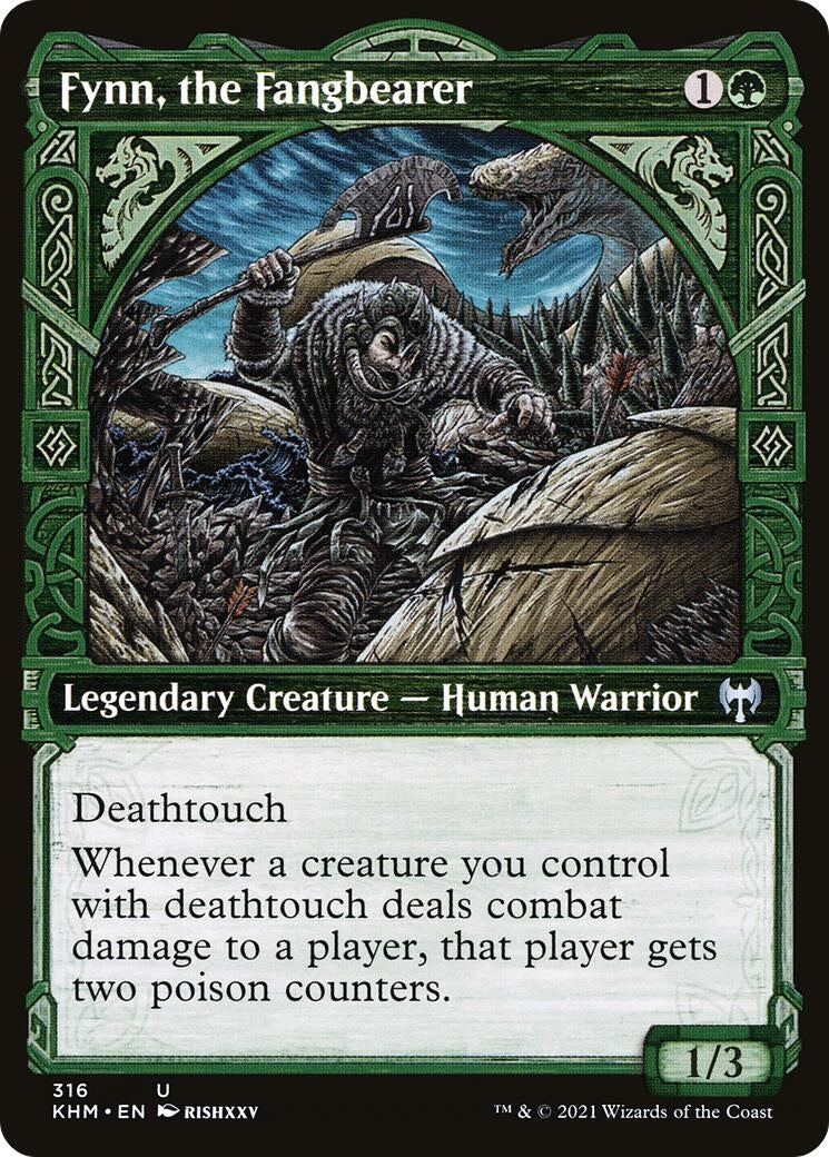 Image for Fynn, the Fangbearer (Showcase) (316) (Kaldheim) - Magic: The Gathering