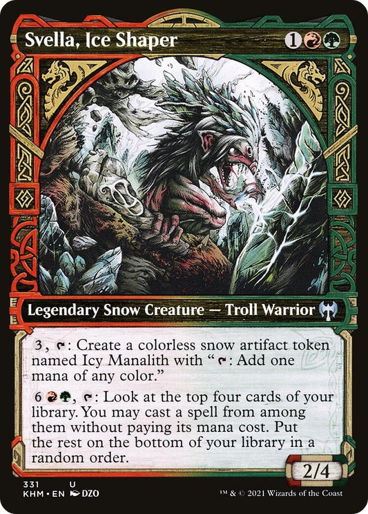 Image for Svella, Ice Shaper (Showcase) (331) (Kaldheim) - Magic: The Gathering