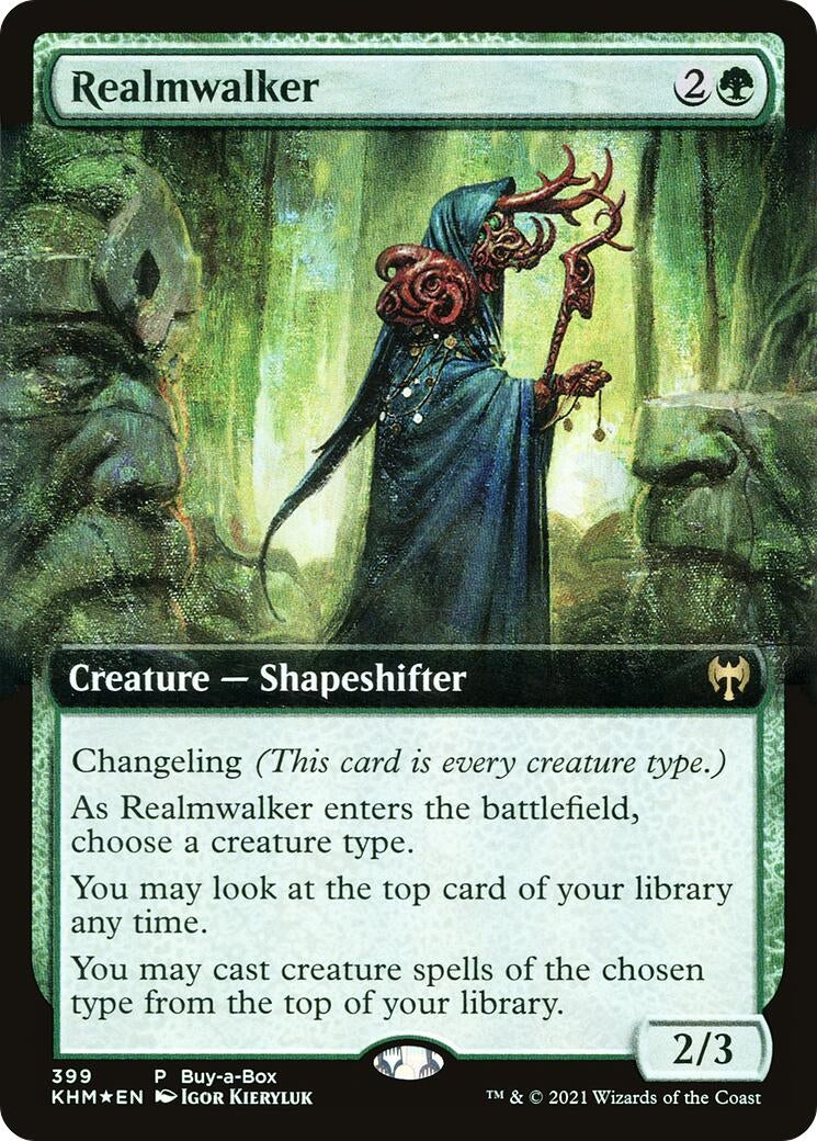 Image for Realmwalker (399) (Buy-A-Box Promos) - Magic: The Gathering