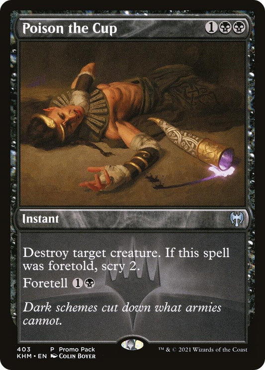 Image for Poison the Cup (403) (Promo Pack: Kaldheim) - Magic: The Gathering