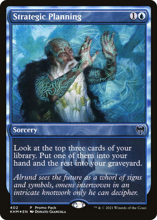 Image for Strategic Planning (402) (Promo Pack: Kaldheim) - Magic: The Gathering