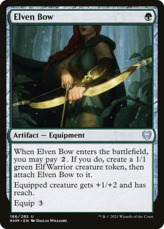 Image for Elven Bow (166) (Kaldheim) - Magic: The Gathering