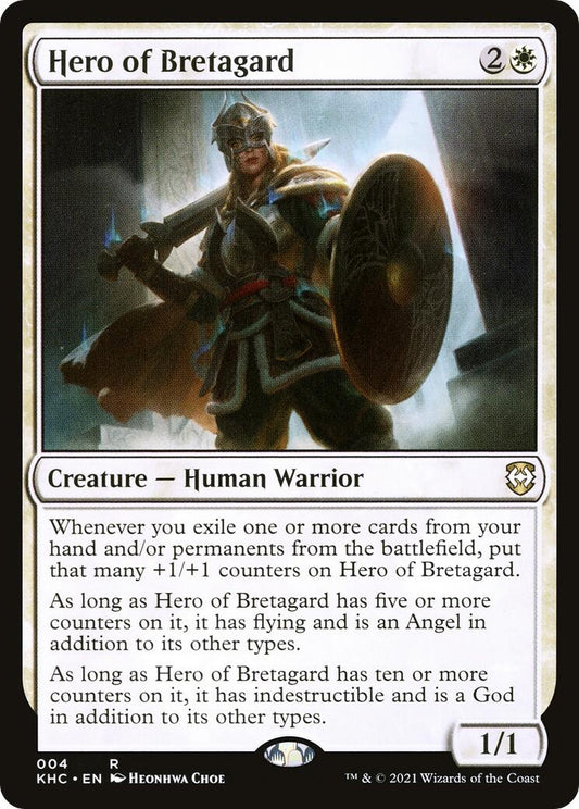 Image for Hero of Bretagard (4) (Commander: Kaldheim) - Magic: The Gathering
