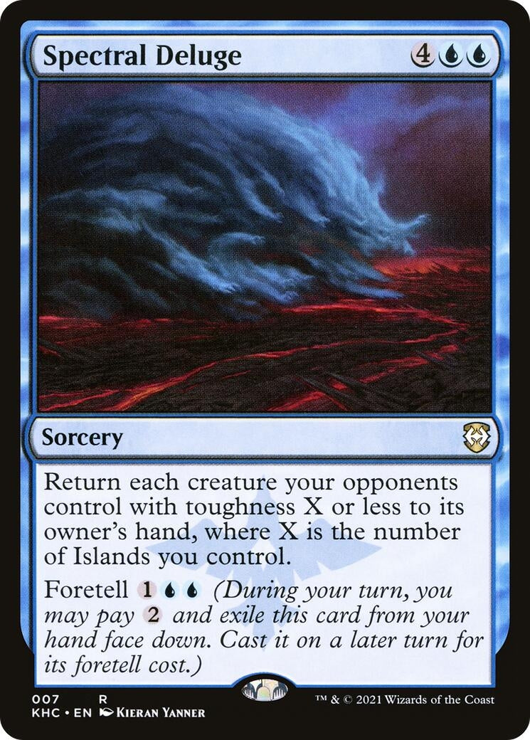 Image for Spectral Deluge (7) (Commander: Kaldheim) - Magic: The Gathering