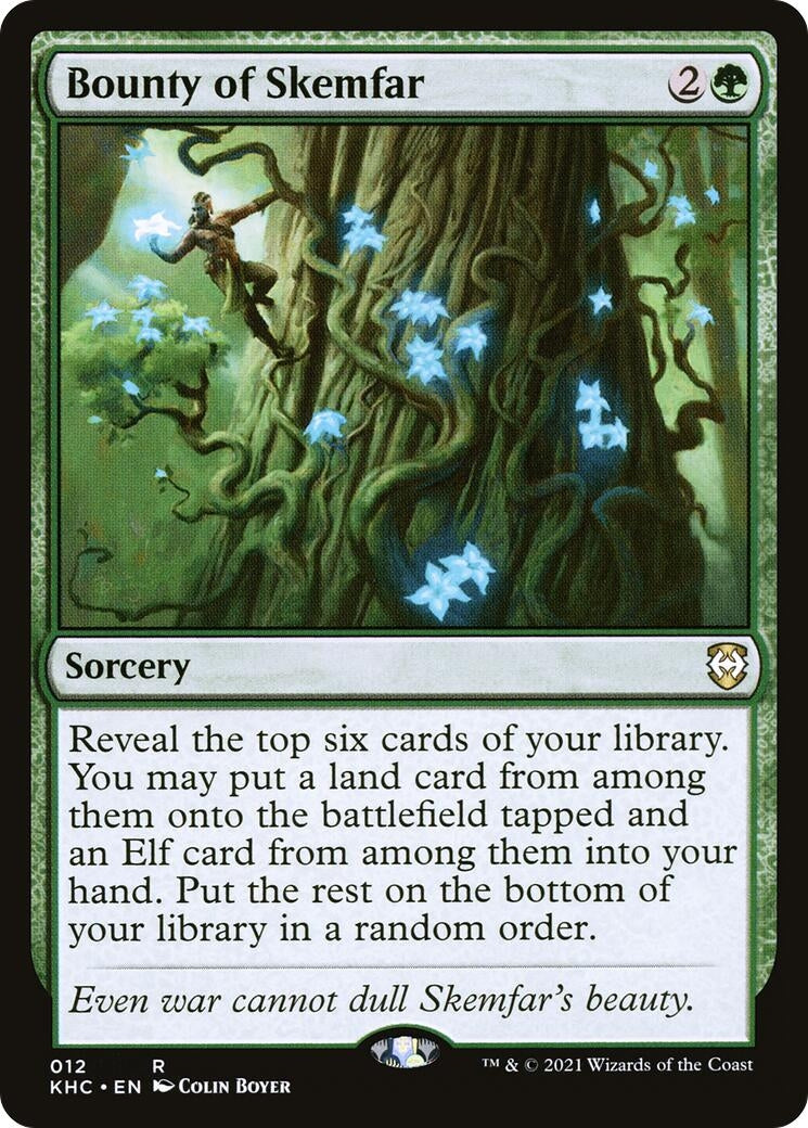 Image for Bounty of Skemfar (12) (Commander: Kaldheim) - Magic: The Gathering