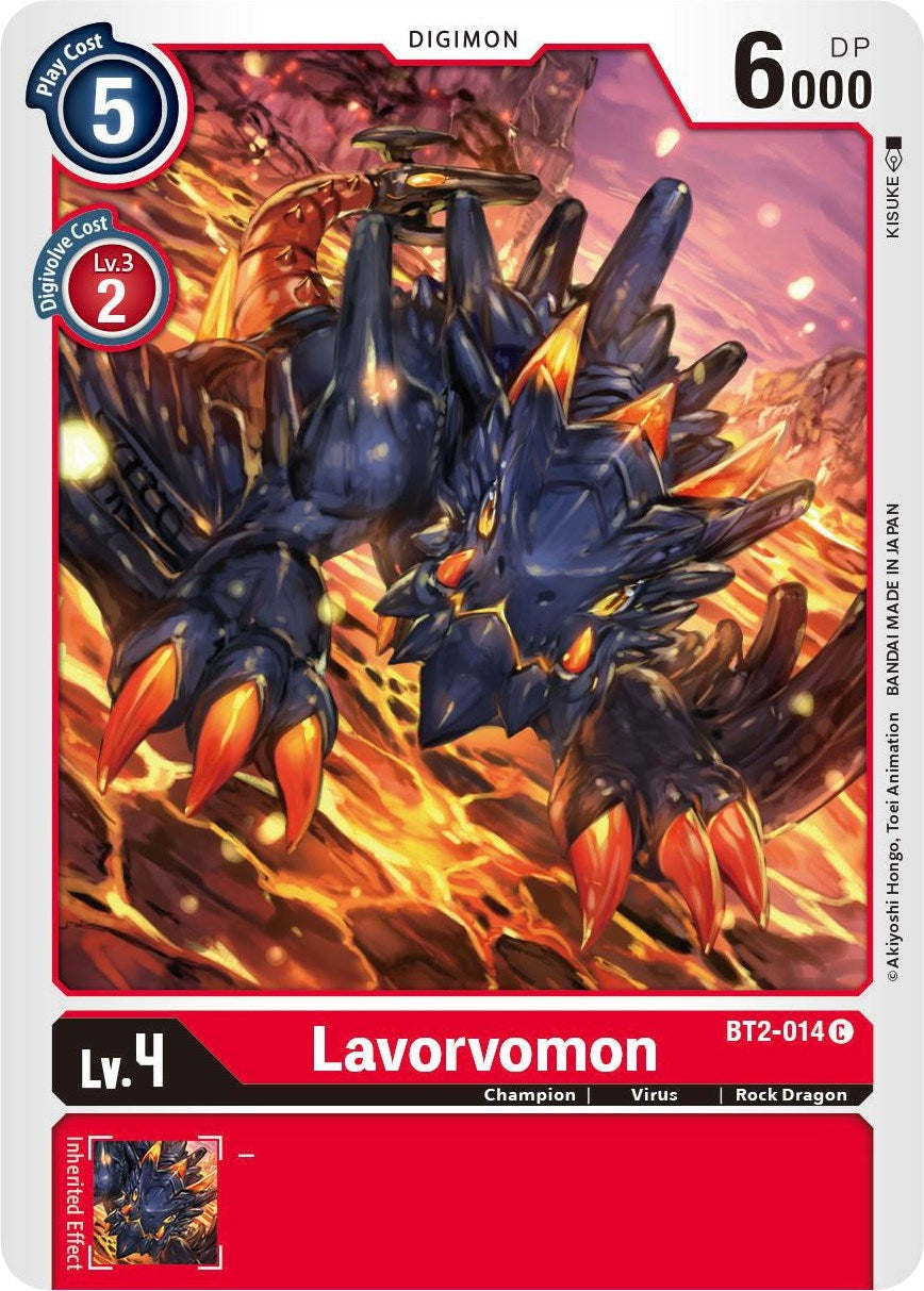 Image for Lavorvomon (BT2-014 C) (Release Special Booster 1.5) - Digimon Card Game