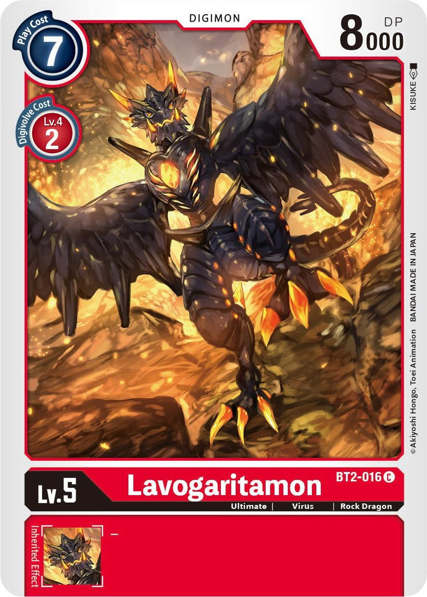 Image for Lavogaritamon (BT2-016 C) (Release Special Booster 1.5) - Digimon Card Game