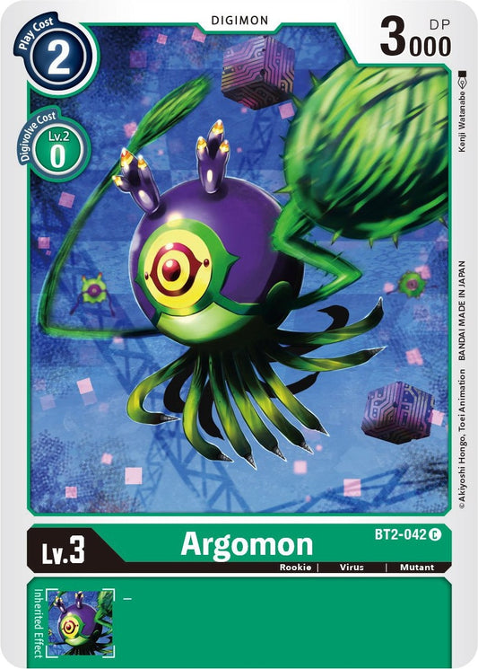 Image for Argomon - BT2-042 (BT2-042 C) (Release Special Booster 1.5) - Digimon Card Game