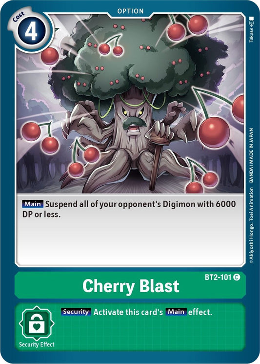 Image for Cherry Blast (BT2-101 C) (Release Special Booster 1.5) - Digimon Card Game