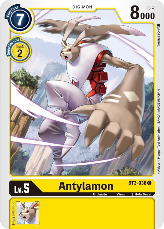 Image for Antylamon (BT3-038 C) (Release Special Booster 1.5) - Digimon Card Game