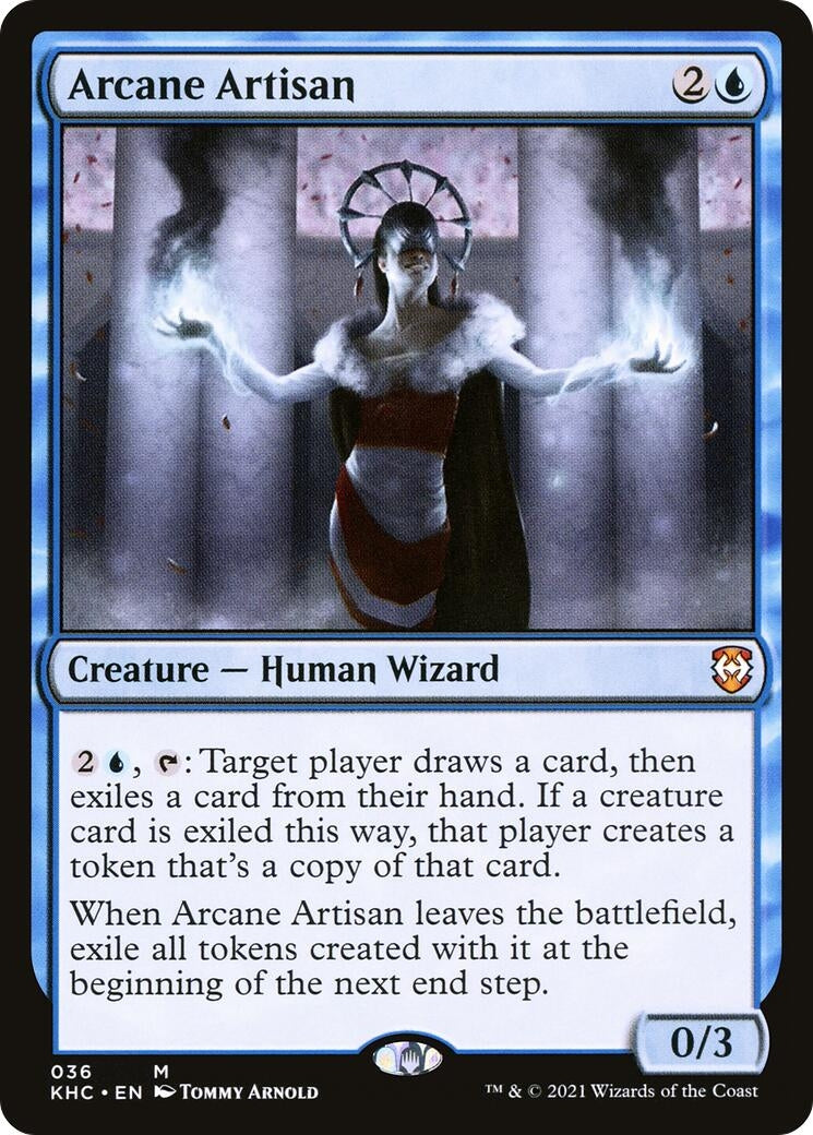 Image for Arcane Artisan (36) (Commander: Kaldheim) - Magic: The Gathering