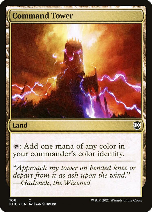 Image for Command Tower (108) (Commander: Kaldheim) - Magic: The Gathering