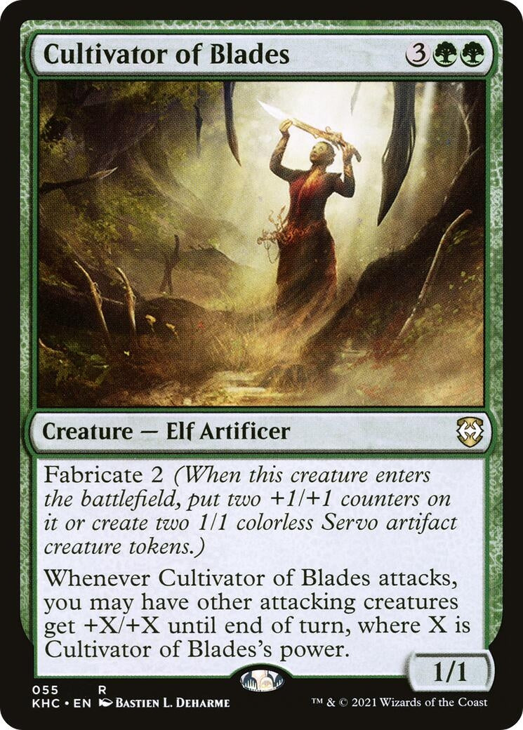 Image for Cultivator of Blades (55) (Commander: Kaldheim) - Magic: The Gathering