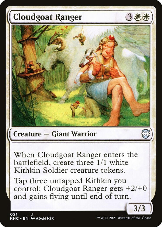 Image for Cloudgoat Ranger (21) (Commander: Kaldheim) - Magic: The Gathering