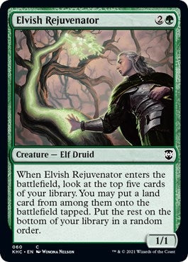 Image for Elvish Rejuvenator (60) (Commander: Kaldheim) - Magic: The Gathering