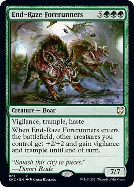 Image for End-Raze Forerunners (61) (Commander: Kaldheim) - Magic: The Gathering