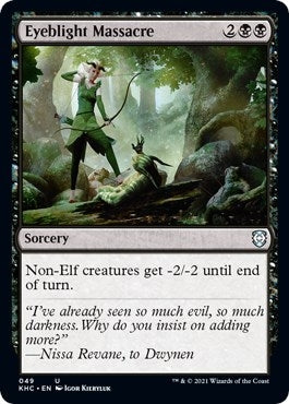 Image for Eyeblight Massacre (49) (Commander: Kaldheim) - Magic: The Gathering