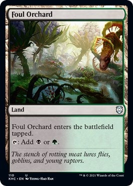 Image for Foul Orchard (110) (Commander: Kaldheim) - Magic: The Gathering