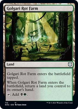 Image for Golgari Rot Farm (112) (Commander: Kaldheim) - Magic: The Gathering
