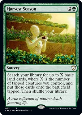 Image for Harvest Season (63) (Commander: Kaldheim) - Magic: The Gathering