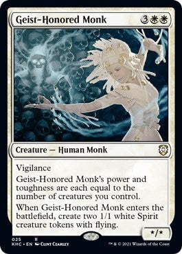 Image for Geist-Honored Monk (25) (Commander: Kaldheim) - Magic: The Gathering
