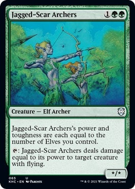 Image for Jagged-Scar Archers (65) (Commander: Kaldheim) - Magic: The Gathering