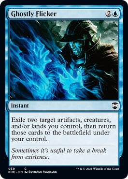 Image for Ghostly Flicker (39) (Commander: Kaldheim) - Magic: The Gathering