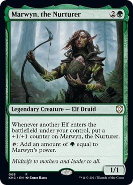 Image for Marwyn, the Nurturer (68) (Commander: Kaldheim) - Magic: The Gathering