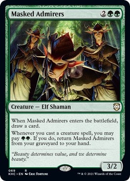 Image for Masked Admirers (69) (Commander: Kaldheim) - Magic: The Gathering