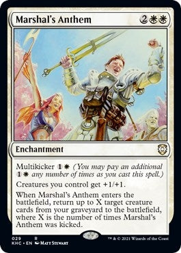 Image for Marshal's Anthem (29) (Commander: Kaldheim) - Magic: The Gathering
