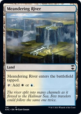Image for Meandering River (114) (Commander: Kaldheim) - Magic: The Gathering