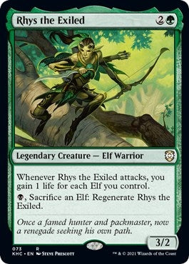 Image for Rhys the Exiled (73) (Commander: Kaldheim) - Magic: The Gathering