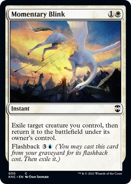Image for Momentary Blink (30) (Commander: Kaldheim) - Magic: The Gathering