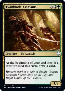 Image for Twinblade Assassins (95) (Commander: Kaldheim) - Magic: The Gathering