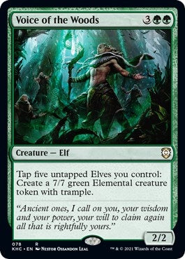Image for Voice of the Woods (78) (Commander: Kaldheim) - Magic: The Gathering
