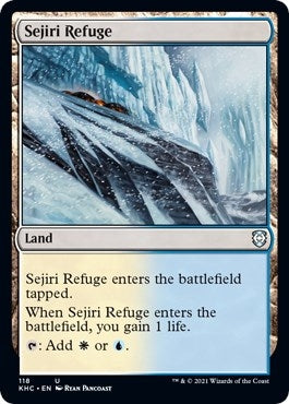 Image for Sejiri Refuge (118) (Commander: Kaldheim) - Magic: The Gathering